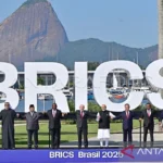 Ilustrasi para kepala negara anggota BRICS. Foto Antara