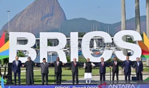 Ilustrasi para kepala negara anggota BRICS. Foto Antara Ilustrasi para kepala negara anggota BRICS. Foto Antara