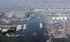 ilustrasi pelabuhan Tanjung Priok. Foto Antara ilustrasi pelabuhan Tanjung Priok. Foto Antara