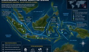 peta maritim indonesia