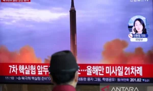 Ilustrasi rudal Korea Selatan. Foto Antara