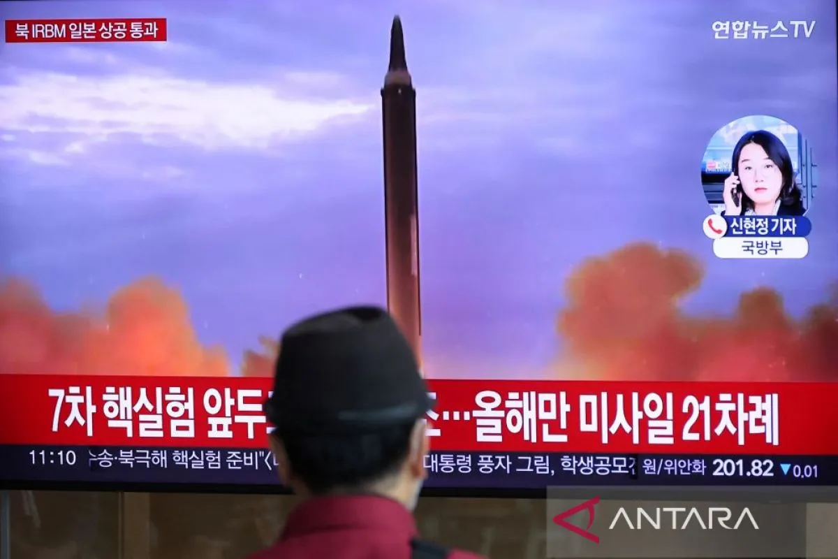 Ilustrasi rudal Korea Selatan. Foto Antara Ilustrasi rudal Korea Selatan. Foto Antara