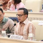 Deputy Minister of Home Affairs Bima Arya Sugiarto attends a hearing with Commission II of the House of Representatives (DPR) on the draft government regulation on regional and village administrative restructuring at the parliamentary complex in Jakarta, June 4, 2026. ANTARA/HO-Ministry of Home Affairs. Antara Photo