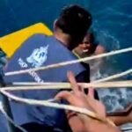 Anak Buah Kapal KM Ocean Three ditemukan pada Minggu (28/6/2026). Foto Antara