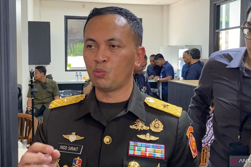Head of the Defense Ministry’s Information Bureau Brigadier General Rico Ricardo Sirait speaks to the press in Jakarta on Tuesday (June 2, 2026). Foto Antara Head of the Defense Ministry’s Information Bureau Brigadier General Rico Ricardo Sirait speaks to the press in Jakarta on Tuesday (June 2, 2026). Foto Antara