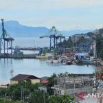 Suasana Pelabuhan Jayapura di Kota Jayapura, Papua. Foto Antara