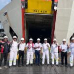 Jajaran Kementerian Perhubungan melakukan uji petik kelaiklautan kapal penumpang di Pelabuhan Merak, Banten. Foto Antara
