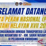 Kantor UPP Kelas III Kwandang Gorontalo Utara, Provinsi Gorontalo memastikan kesiapan menyambut kedatangan 85 orang peserta PENAS KTNA XVII Tahun 2026 melalui Pelabuhan Nusantara tersebut, menumpang KM Sabuk Nusantara 97 dari Kalimantan Utara, dengan rencana kedatangan pada 19 Juni 2026 pukul 06.00 Wita. Foto Antara