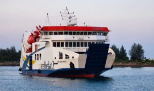 Kapal penyeberangan feri KMP Aceh Hebat 2. Foto Antara