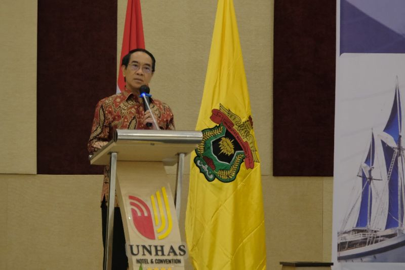 Rektor Unhas Prof Dr Jamaluddin Jompa. Foto Antara