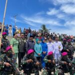 Gubernur Sulawesi Tengah Anwar Hafid menghadiri rangkaian kegiatan Satgas Operasi Trisila Tahap II TNI AL di Palu, Senin (1/6/2026). Foto Antara