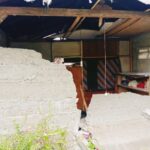 Houses were damaged by a tectonic earthquake of magnitude 6.7 in C Sulawesi. Antara Photo