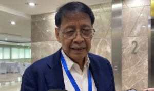 Menteri luar negeri (Menlu) RI periode 2001—2009 Hassan Wirajuda ditemui di sela-sela agenda Forum Jakarta 2026 untuk memperingati 5 tahun kemitraan strategis komprehensif ASEAN-China, Senin (22/6/2026). Foto Antara Menteri luar negeri (Menlu) RI periode 2001—2009 Hassan Wirajuda ditemui di sela-sela agenda Forum Jakarta 2026 untuk memperingati 5 tahun kemitraan strategis komprehensif ASEAN-China, Senin (22/6/2026). Foto Antara