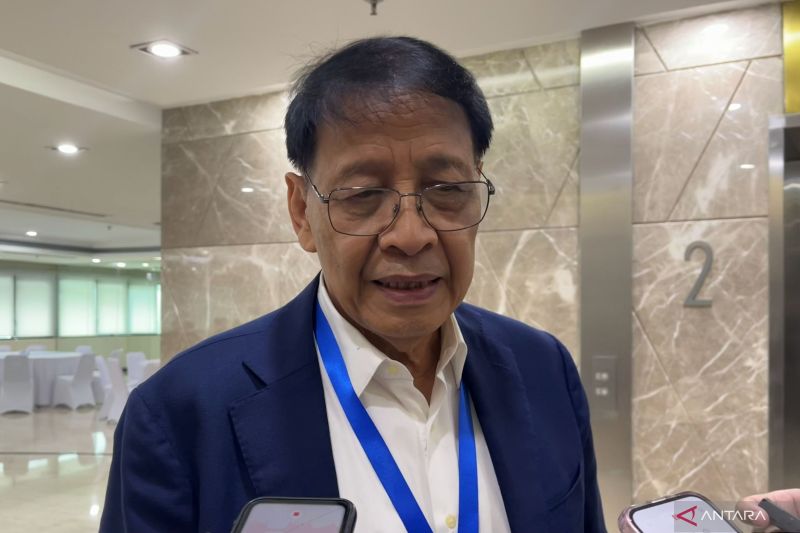 Menteri luar negeri (Menlu) RI periode 2001—2009 Hassan Wirajuda ditemui di sela-sela agenda Forum Jakarta 2026 untuk memperingati 5 tahun kemitraan strategis komprehensif ASEAN-China, Senin (22/6/2026). Foto Antara Menteri luar negeri (Menlu) RI periode 2001—2009 Hassan Wirajuda ditemui di sela-sela agenda Forum Jakarta 2026 untuk memperingati 5 tahun kemitraan strategis komprehensif ASEAN-China, Senin (22/6/2026). Foto Antara