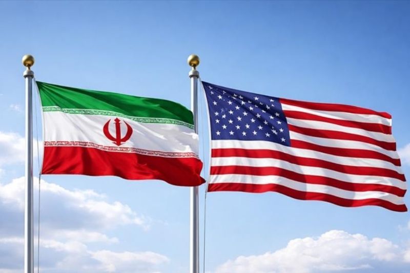 Ilustrasi bendera AS dan Iran. Foto Antara Ilustrasi bendera AS dan Iran. Foto Antara