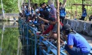 MERIAHKAN HUT KE-70 PENERBANGAN TNI AL, WING UDARA 3 GELAR LOMBA MANCING GALATAMA DI BIAK