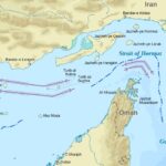 Peta Selat Hormuz. Foto Antara