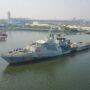 Kapal patroli lepas pantai Inggris, HMS Tamar-233 tiba di Jakarta untuk kunjungan selama empat hari. Foto Indomaritim/Kedubes Inggris.