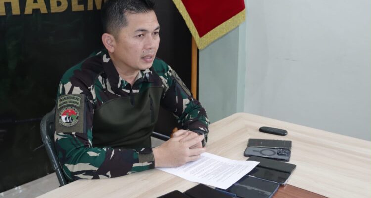Kepala Penerangan Koops TNI Habema, Letkol Inf Wirya Arthadigu. Foto Indomaritim/Ist