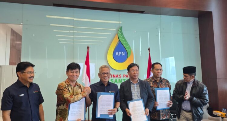 PT Agrinas Palma Nusantara (Persero) menjajaki peluang kerja sama strategis dengan Konsorsium Korea dalam pengembangan energi hijau. Foto Humas PT Agrinas Palma Nusantara. (Persero)