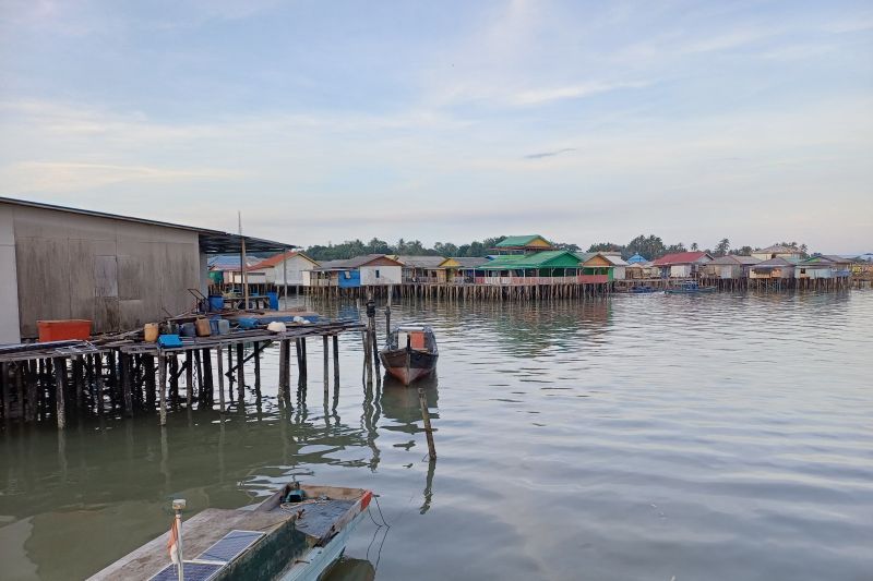 Potret kawasan pesisir di Kota Tanjungpinang, Provinsi Kepulauan Riau (Kepri). Foto Antara