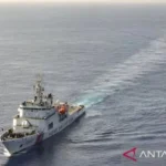Ilustrasi. Kapal patroli Penjaga Pantai China di Laut China Selatan. Foto Antara