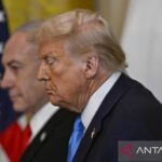 Presiden Amerika Serikat Donald Trump dan Perdana Menteri Israel Benjamin Netanyahu. Foto Antara