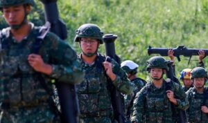 Ilustrasi prajurit wajib militer Taiwan. Foto Antara Ilustrasi prajurit wajib militer Taiwan. Foto Antara