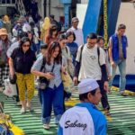 Wisatawan di Pelabuhan Balohan, Kota Sabang. Foto Antara