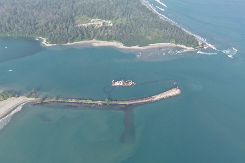 Kondisi alur Pelabuhan Pulau Baai Kota Bengkulu yang kini sudah membaik setelah upaya normalisasi alur. Foto Antara Kondisi alur Pelabuhan Pulau Baai Kota Bengkulu yang kini sudah membaik setelah upaya normalisasi alur. Foto Antara