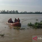 Tim SAR Gabungan Palembang, Sumatera Selatan, mencari seorang perempuan paruh baya yang diduga tenggelam di Sungai Komering Dusun II, Desa Sungai Kedukan, Kecamatan Rambutan, Kabupaten Banyuasin, Sumsel, Minggu (5/7/2026). Foto Antara
