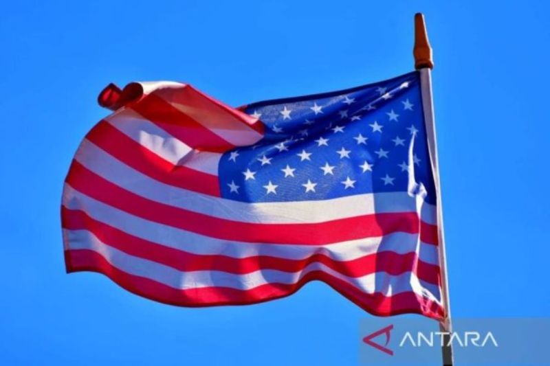 Ilustrasi: Bendera Amerika Serikat. Foto Antara