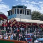 Para nelayan Banda Aceh saat melaksanakan festival kenduri laot sebagai upaya merawat dan melestarikan adat dan budaya laut Aceh, di Banda Aceh, Rabu (22/7/2026). Sumber foto: Antara