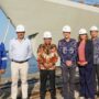 Duta Besar Denmark untuk Indonesia H.E. Sten Fridmodt Nielsen mengunjungi PT PAL Indonesia di Surabaya, Jawa Timur. Foto Antara