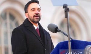Arsip Foto - Wali Kota New York City Zohran Mamdani. Sumber foto: Antara