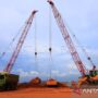 Aktivitas bongkar muat non peti kemas di Pelabuhan Internasional Kijing, Kabupaten Mempawah, Kalbar. Sumber foto: Antara