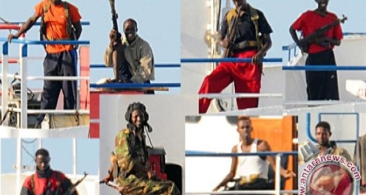 Ilustrasi - Perompak Somalia. Sumber foto: Antara