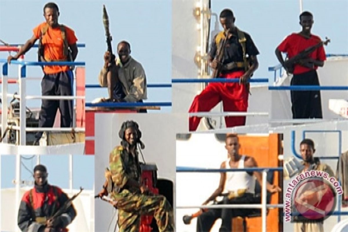 Ilustrasi - Perompak Somalia. Sumber foto: Antara
