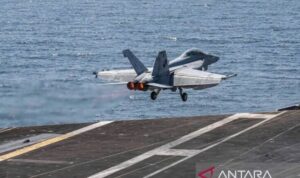 Arsip foto - Komando Pusat AS (CENTCOM) meluncurkan Operasi Epic Fury dari Tampa, Florida, atas arahan Presiden AS (28/02/2026). Sumber foto: Antara