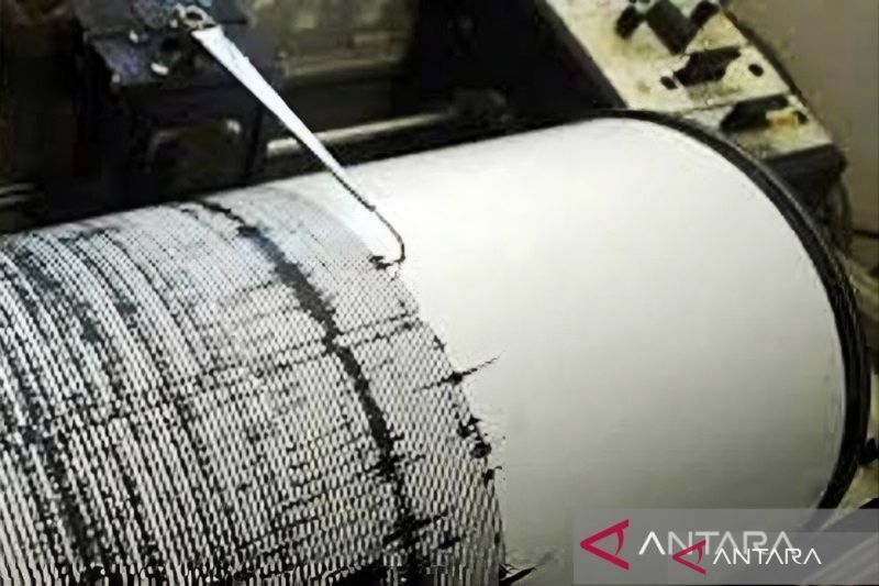 Ilustrasi - Alat pendeteksi gempa dan gelombang tsunami. Foto Antara