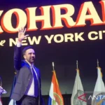 Wali Kota New York, Amerika Serikat, Zohran Mamdani. Sumber foto: Antara
