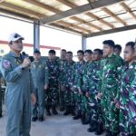 Indonesia's Air Force Chief of Staff Air Chief Marshal Mohamad Tonny Harjono meets Indonesian Air Force personnel during Exercise Pitch Black 2026 in Australia on Aug. 3, 2026. Photo Source: Antara News Agency