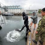 The Indonesian Navy (TNI AL) and the Republic of Korea Navy (ROKN) conduct joint underwater operations exercises at the Jinhae Naval Base and Jeju Island, South Korea, from August 25 to 30, 2026. Photo Source: Antara News Agency