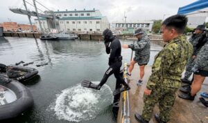 The Indonesian Navy (TNI AL) and the Republic of Korea Navy (ROKN) conduct joint underwater operations exercises at the Jinhae Naval Base and Jeju Island, South Korea, from August 25 to 30, 2026. Photo Source: Antara News Agency