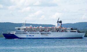 lustrasi - Kapal Pelni sedang berlayar. Sumber foto: Antara lustrasi - Kapal Pelni sedang berlayar. Sumber foto: Antara