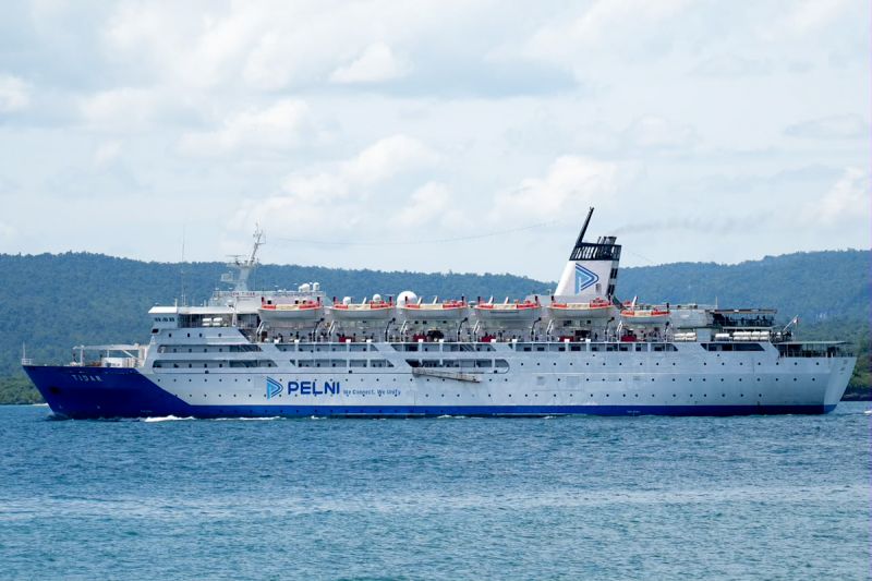lustrasi - Kapal Pelni sedang berlayar. Sumber foto: Antara