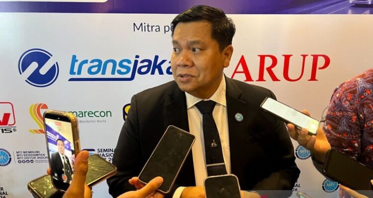 Ketua Umum MTI Haris Muhammadun memberi keteranga. Kepada awak media dj Jakarta, Selasa (4/8/2026). Sumber foto: Antara