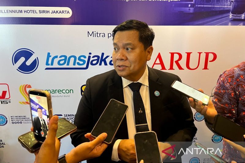 Ketua Umum MTI Haris Muhammadun memberi keteranga. Kepada awak media dj Jakarta, Selasa (4/8/2026). Sumber foto: Antara