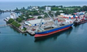 IIlustration - Shipping activities at Krueng Geukueh Port, North Aceh. Photo Source: Antara News Agency