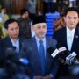 Wakil Ketua DPD RI Tamsil Linrung saat memberikan keterangan kepada wartawan. Sumber foto: indomaritim.com/As